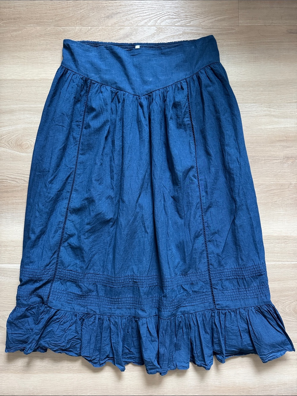 AE - High Waist Ruffle Maxi Skirt - Picture 7 of 15